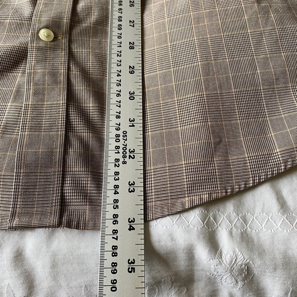Eddie Bauer Beige/Tan‎ Men's Classic Fit Long Sleeve Button Up Shirt Size TXL - Picture 11 of 13